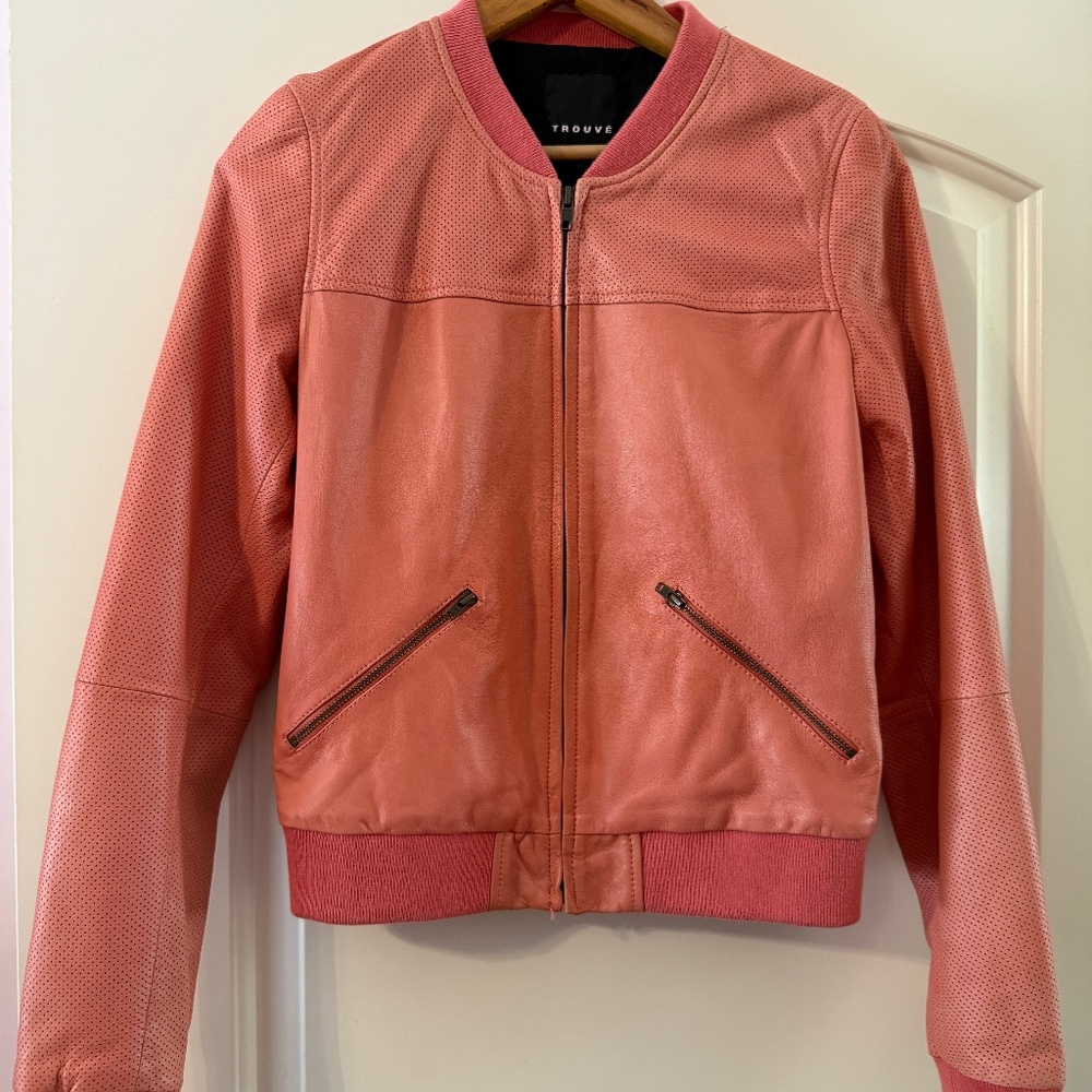 Trouve Leather jacket size XS